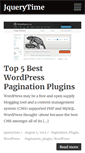 Mobile Screenshot of jquerytime.com