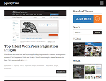 Tablet Screenshot of jquerytime.com